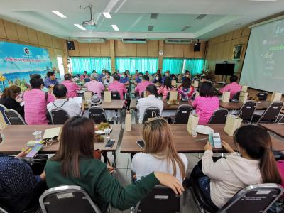 ภาพบรรยากาศสมาชิกสหกรณ์ กรรมการดำเนินการ ผู้ตรวจสอบกิจการ และฝ่า