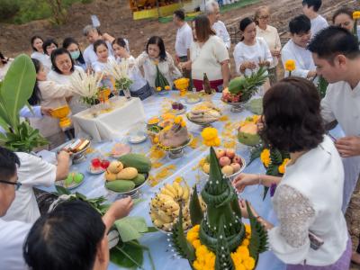 พิธียกเสาเอกและเสาโท สำนักงานสหกรณ์ฯ แห่งใหม่