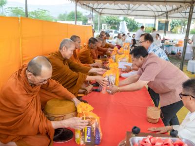 พิธียกเสาเอกและเสาโท สำนักงานสหกรณ์ฯ แห่งใหม่