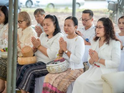 พิธียกเสาเอกและเสาโท สำนักงานสหกรณ์ฯ แห่งใหม่