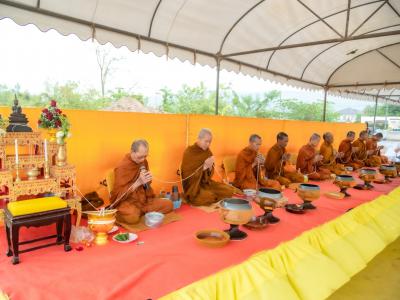 พิธียกเสาเอกและเสาโท สำนักงานสหกรณ์ฯ แห่งใหม่