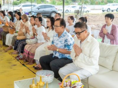 พิธียกเสาเอกและเสาโท สำนักงานสหกรณ์ฯ แห่งใหม่