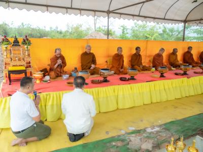 พิธียกเสาเอกและเสาโท สำนักงานสหกรณ์ฯ แห่งใหม่
