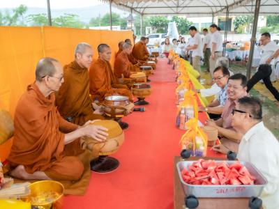 พิธียกเสาเอกและเสาโท สำนักงานสหกรณ์ฯ แห่งใหม่