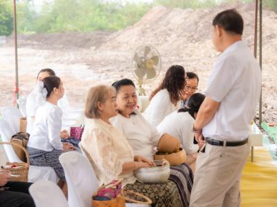 พิธียกเสาเอกและเสาโท สำนักงานสหกรณ์ฯ แห่งใหม่