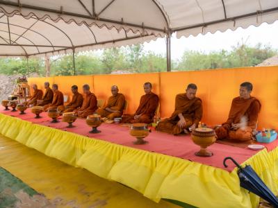 พิธียกเสาเอกและเสาโท สำนักงานสหกรณ์ฯ แห่งใหม่