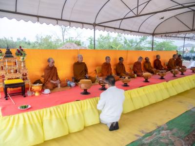 พิธียกเสาเอกและเสาโท สำนักงานสหกรณ์ฯ แห่งใหม่