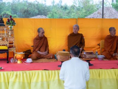พิธียกเสาเอกและเสาโท สำนักงานสหกรณ์ฯ แห่งใหม่