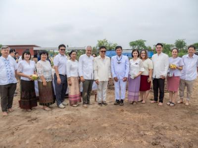 พิธียกเสาเอกและเสาโท สำนักงานสหกรณ์ฯ แห่งใหม่