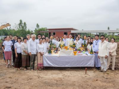 พิธียกเสาเอกและเสาโท สำนักงานสหกรณ์ฯ แห่งใหม่