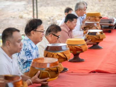 พิธียกเสาเอกและเสาโท สำนักงานสหกรณ์ฯ แห่งใหม่
