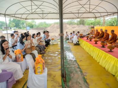 พิธียกเสาเอกและเสาโท สำนักงานสหกรณ์ฯ แห่งใหม่