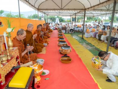 พิธียกเสาเอกและเสาโท สำนักงานสหกรณ์ฯ แห่งใหม่