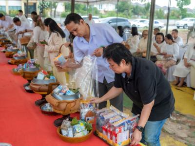 พิธียกเสาเอกและเสาโท สำนักงานสหกรณ์ฯ แห่งใหม่