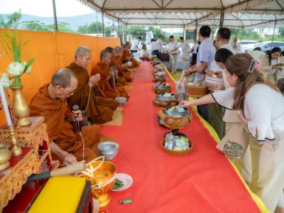 พิธียกเสาเอกและเสาโท สำนักงานสหกรณ์ฯ แห่งใหม่