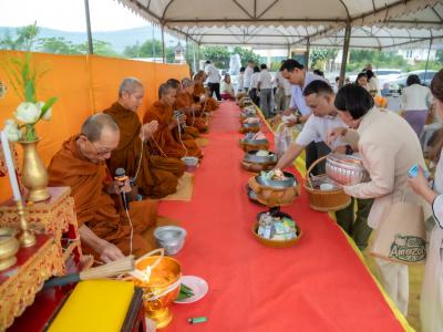 พิธียกเสาเอกและเสาโท สำนักงานสหกรณ์ฯ แห่งใหม่