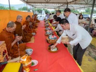 พิธียกเสาเอกและเสาโท สำนักงานสหกรณ์ฯ แห่งใหม่