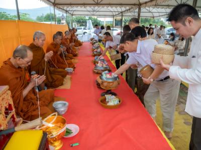 พิธียกเสาเอกและเสาโท สำนักงานสหกรณ์ฯ แห่งใหม่