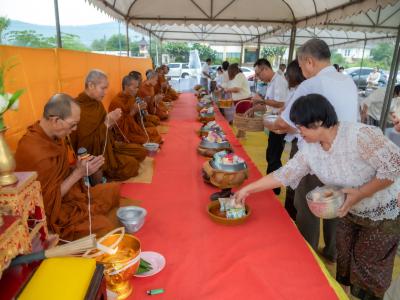 พิธียกเสาเอกและเสาโท สำนักงานสหกรณ์ฯ แห่งใหม่