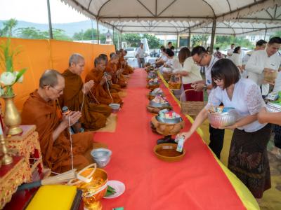 พิธียกเสาเอกและเสาโท สำนักงานสหกรณ์ฯ แห่งใหม่