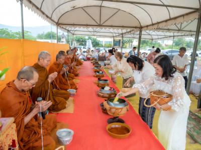 พิธียกเสาเอกและเสาโท สำนักงานสหกรณ์ฯ แห่งใหม่