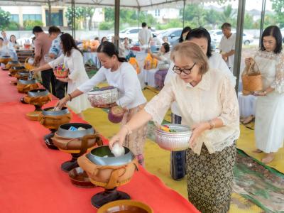 พิธียกเสาเอกและเสาโท สำนักงานสหกรณ์ฯ แห่งใหม่