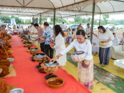 พิธียกเสาเอกและเสาโท สำนักงานสหกรณ์ฯ แห่งใหม่