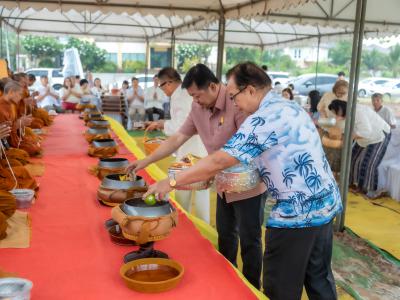 พิธียกเสาเอกและเสาโท สำนักงานสหกรณ์ฯ แห่งใหม่
