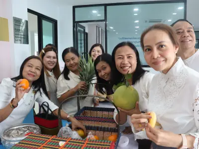 ทำบุญขึ้นบ้านใหม่อาคารสำนักงานสหกรณ์ออมทรัพย์สาธารณสุขจังหวัดหนอ