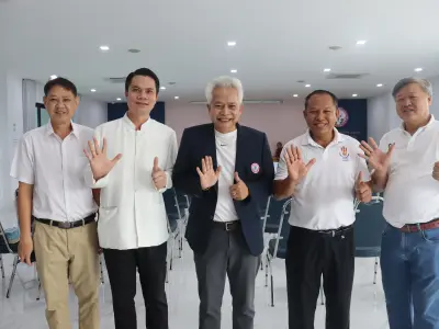 ทำบุญขึ้นบ้านใหม่อาคารสำนักงานสหกรณ์ออมทรัพย์สาธารณสุขจังหวัดหนอ