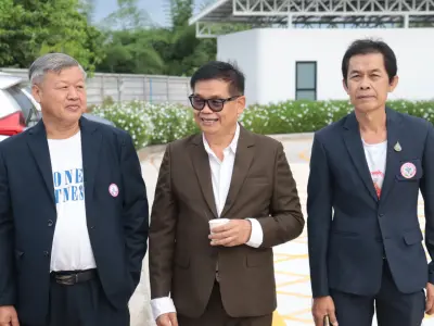 พิธีอัญเชิญรูปหล่อหลวงปู่ขาว อนาลโย