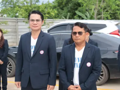 พิธีอัญเชิญรูปหล่อหลวงปู่ขาว อนาลโย