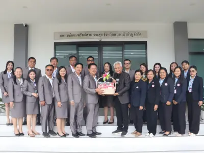 ต้อนรับคณะศึกษาดูงานจาก สอ.สาธารณสุขนครพนม จำกัด