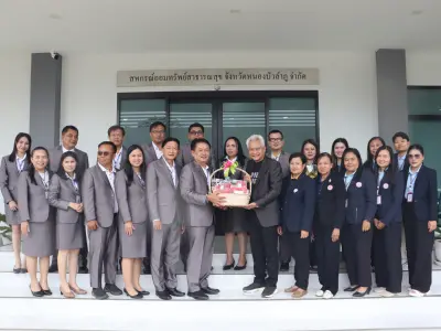 ต้อนรับคณะศึกษาดูงานจาก สอ.สาธารณสุขนครพนม จำกัด