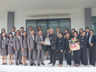 ต้อนรับคณะศึกษาดูงานจาก สอ.สาธารณสุขนครพนม จำกัด