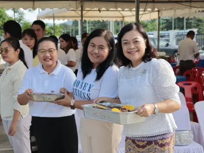 พิธีสมโภชรูปหล่อหลวงปู่ขาว อนาลโย 14 ส.ค.69