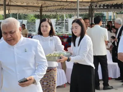 พิธีสมโภชรูปหล่อหลวงปู่ขาว อนาลโย 14 ส.ค.69