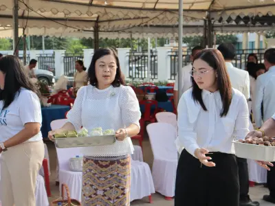 พิธีสมโภชรูปหล่อหลวงปู่ขาว อนาลโย 14 ส.ค.69