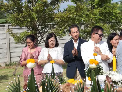 พิธีสมโภชรูปหล่อหลวงปู่ขาว อนาลโย 14 ส.ค.69