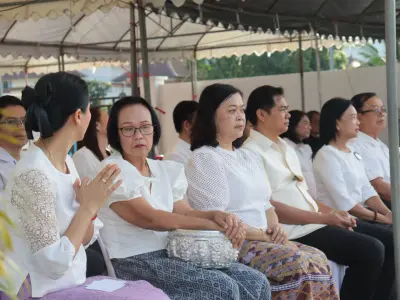 พิธีสมโภชรูปหล่อหลวงปู่ขาว อนาลโย 14 ส.ค.69
