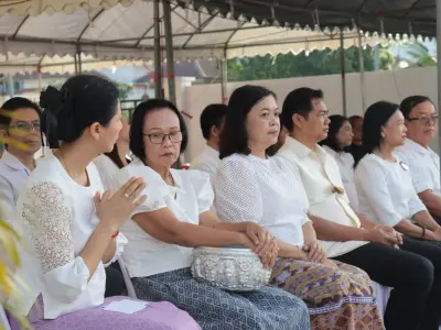 พิธีสมโภชรูปหล่อหลวงปู่ขาว อนาลโย 14 ส.ค.69