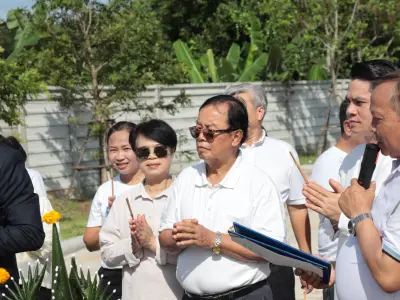 พิธีสมโภชรูปหล่อหลวงปู่ขาว อนาลโย 14 ส.ค.69