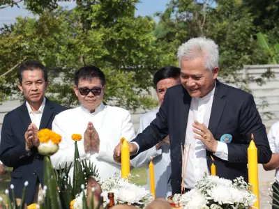 พิธีสมโภชรูปหล่อหลวงปู่ขาว อนาลโย 14 ส.ค.69