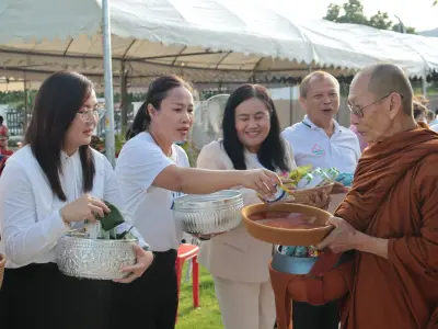 พิธีสมโภชรูปหล่อหลวงปู่ขาว อนาลโย 14 ส.ค.69