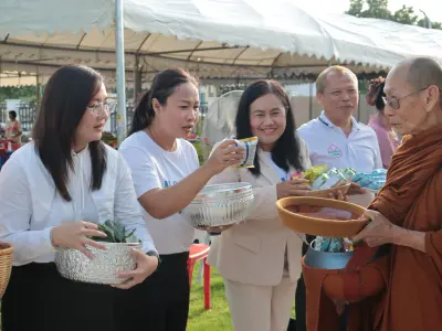 พิธีสมโภชรูปหล่อหลวงปู่ขาว อนาลโย 14 ส.ค.69
