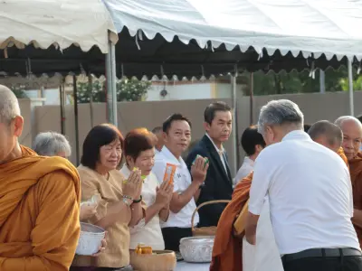 พิธีสมโภชรูปหล่อหลวงปู่ขาว อนาลโย 14 ส.ค.69