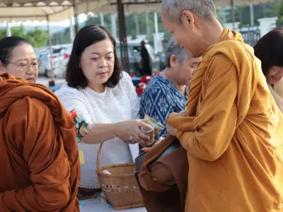 พิธีสมโภชรูปหล่อหลวงปู่ขาว อนาลโย 14 ส.ค.69