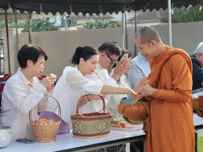 พิธีสมโภชรูปหล่อหลวงปู่ขาว อนาลโย 14 ส.ค.69