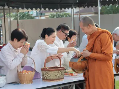 พิธีสมโภชรูปหล่อหลวงปู่ขาว อนาลโย 14 ส.ค.69