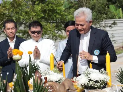 พิธีสมโภชรูปหล่อหลวงปู่ขาว อนาลโย 14 ส.ค.69